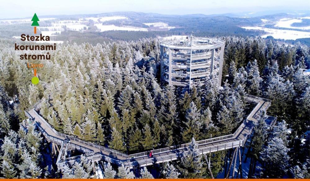 ליפנו נאד וויטאבו Apartment Lipno Sumava Pro 8 Hostu מראה חיצוני תמונה
